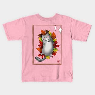 Gray kitty Kids T-Shirt